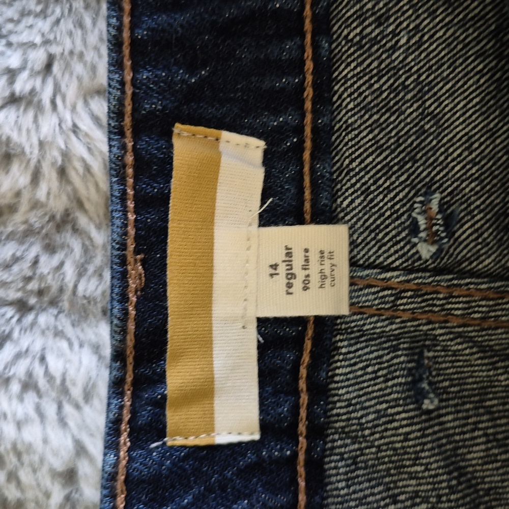 Goldie Blues 🖤 Women's Blue Flared Jeans (603) - Picture 2 of 5